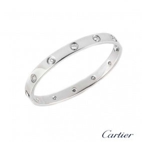 Cartier Love Bangle Size 17 B6040717